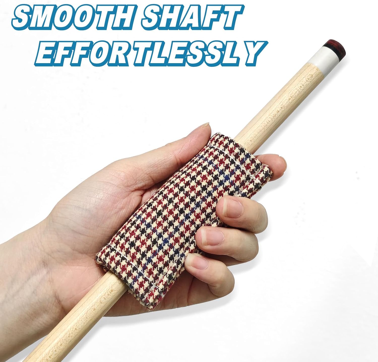 2 - Pack Billiard Cue Slicker - Pool Cue Shaft Cleaner Snooker Cleaning Cloth