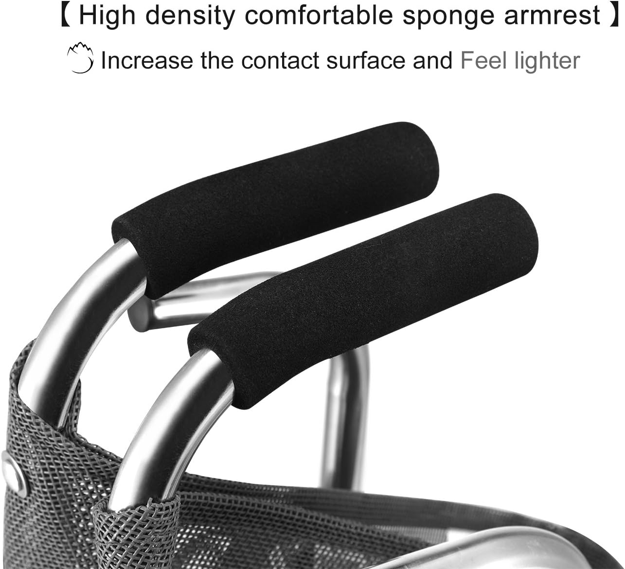 Freshore® Walking Stick Folding Cane Seat for Women/Men with Heavy Duty - Walker Chair Bench Camping Travel Stool 2 Handle with 4 Legs (for Standard Figure)