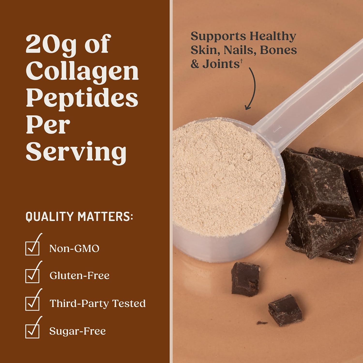 Bulletproof Unflavored Collagen Peptides Protein Powder, 17.6 oz | 20g Grass-Fed Pasture-Raised Collagen Protein and Amino Acids for Skin, Bones and Joints