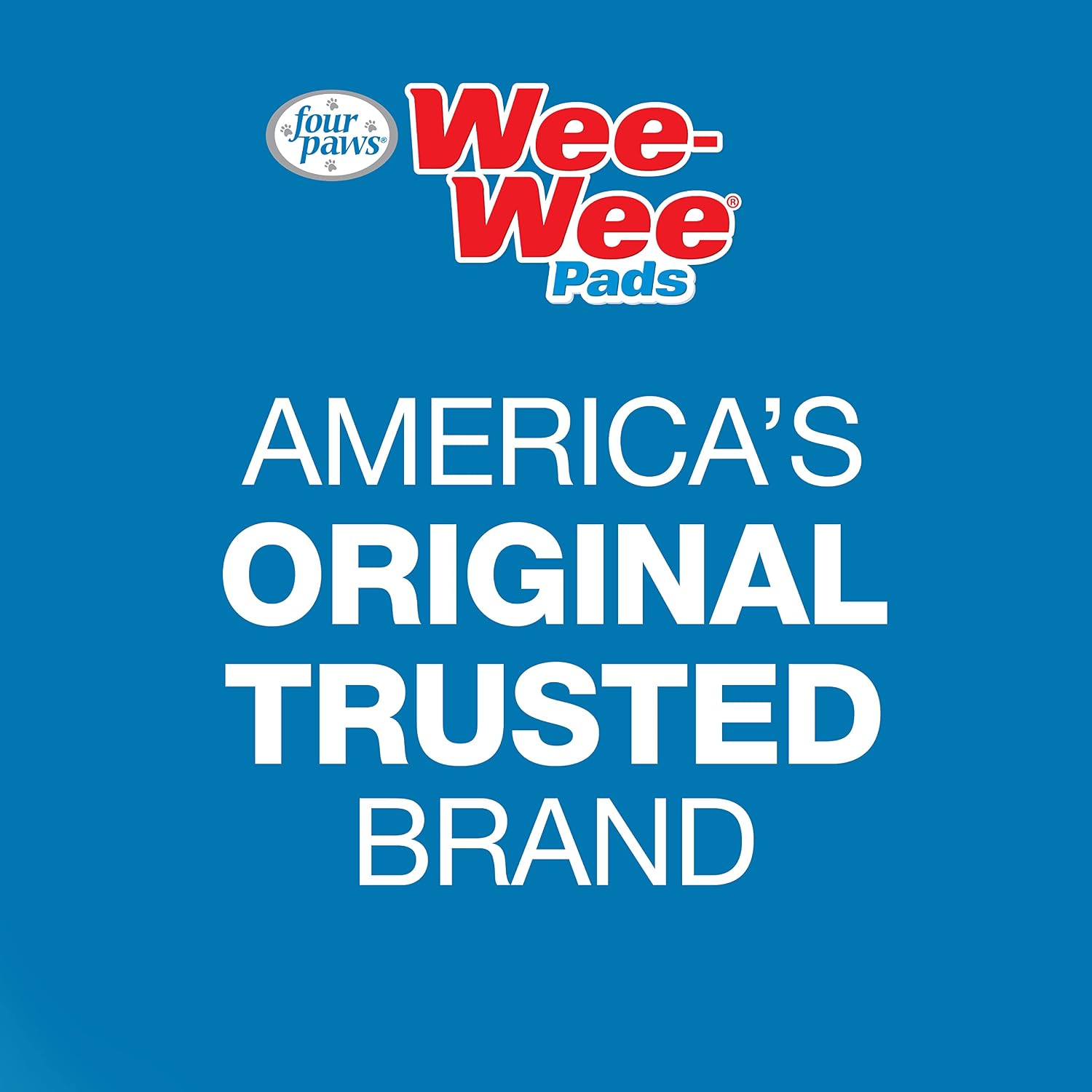 Four Paws Wee-Wee Odor Control Dog Pee Pads with Febreze Freshness