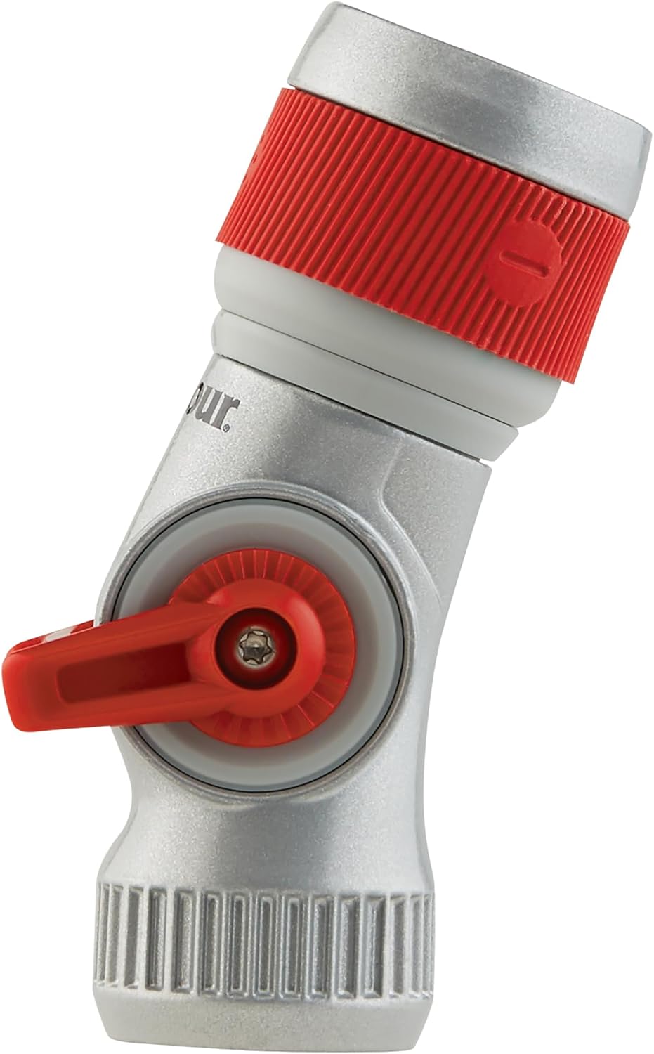 Gilmour Pro 3 Pattern Utility Hose Nozzle with Insulated Grip, Heavy Duty Hose Nozzle for Watering and Cleaning