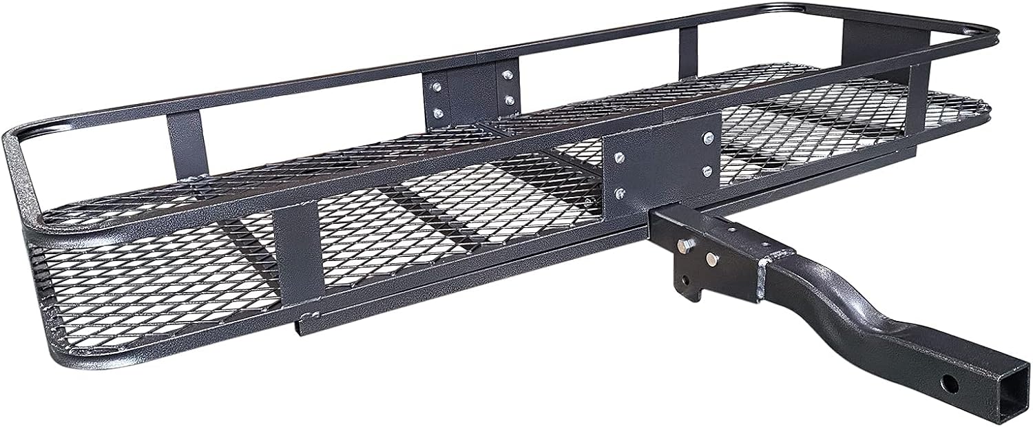 Roof Rack Rooftop Cargo Carrier Basket 65"*39"*6"+Waterproof Bag 20 Cu.Ft. | Roof Basket include Cargo Net with Hooks,Ratchet Straps,Combination Lock|200 Lbs Capacity,Universal Rooftop Large Roof Rack