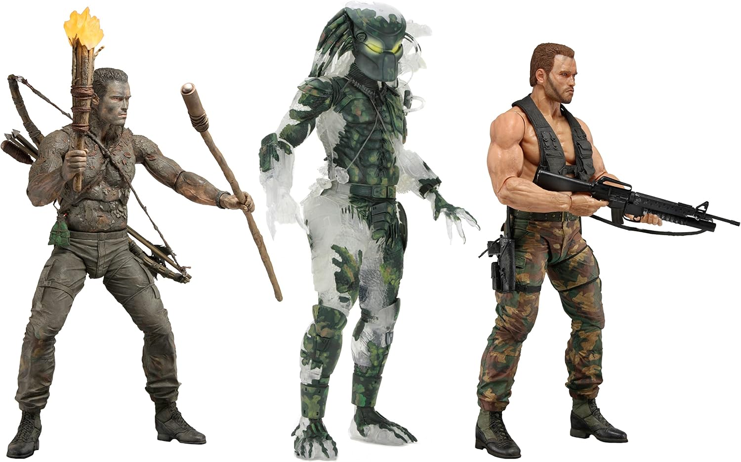 NECA - Predator - 7" scale action figure - 30th anniversary Jungle Extraction Dutch | Predator 30th Anniversary 7 Inch Action Figure Special Series
