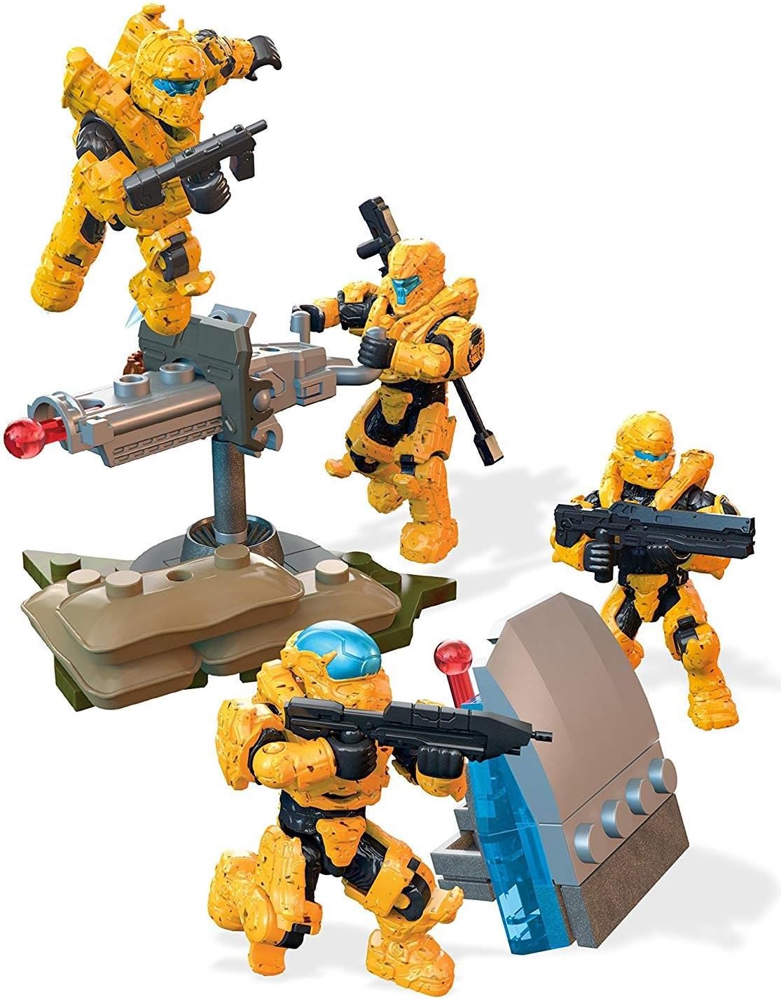Mega Construx Halo Spartan Fireteam Building Set