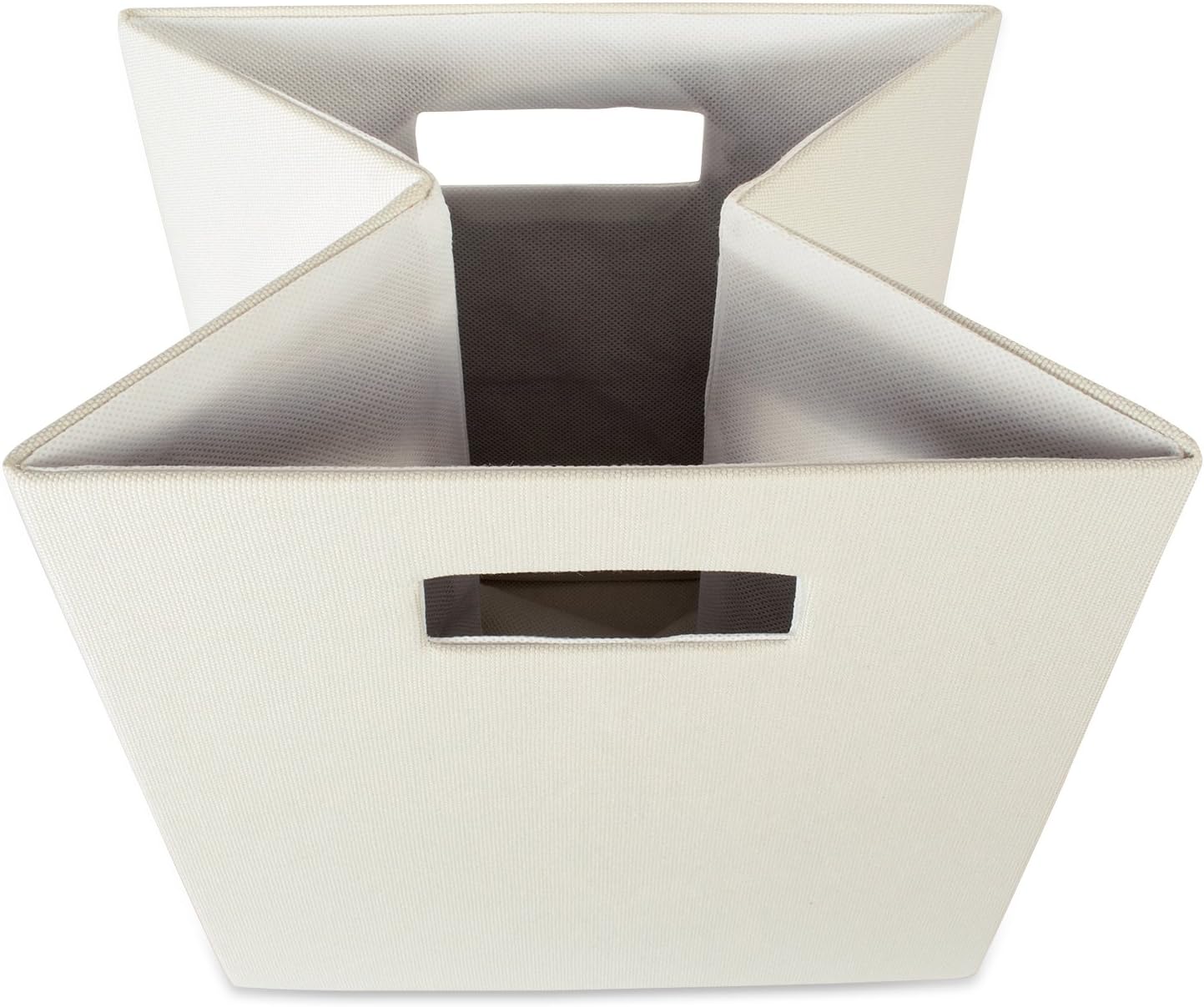 DII Fabric Storage Cube Organizer Bin 13x13x13 Foldable, Teal