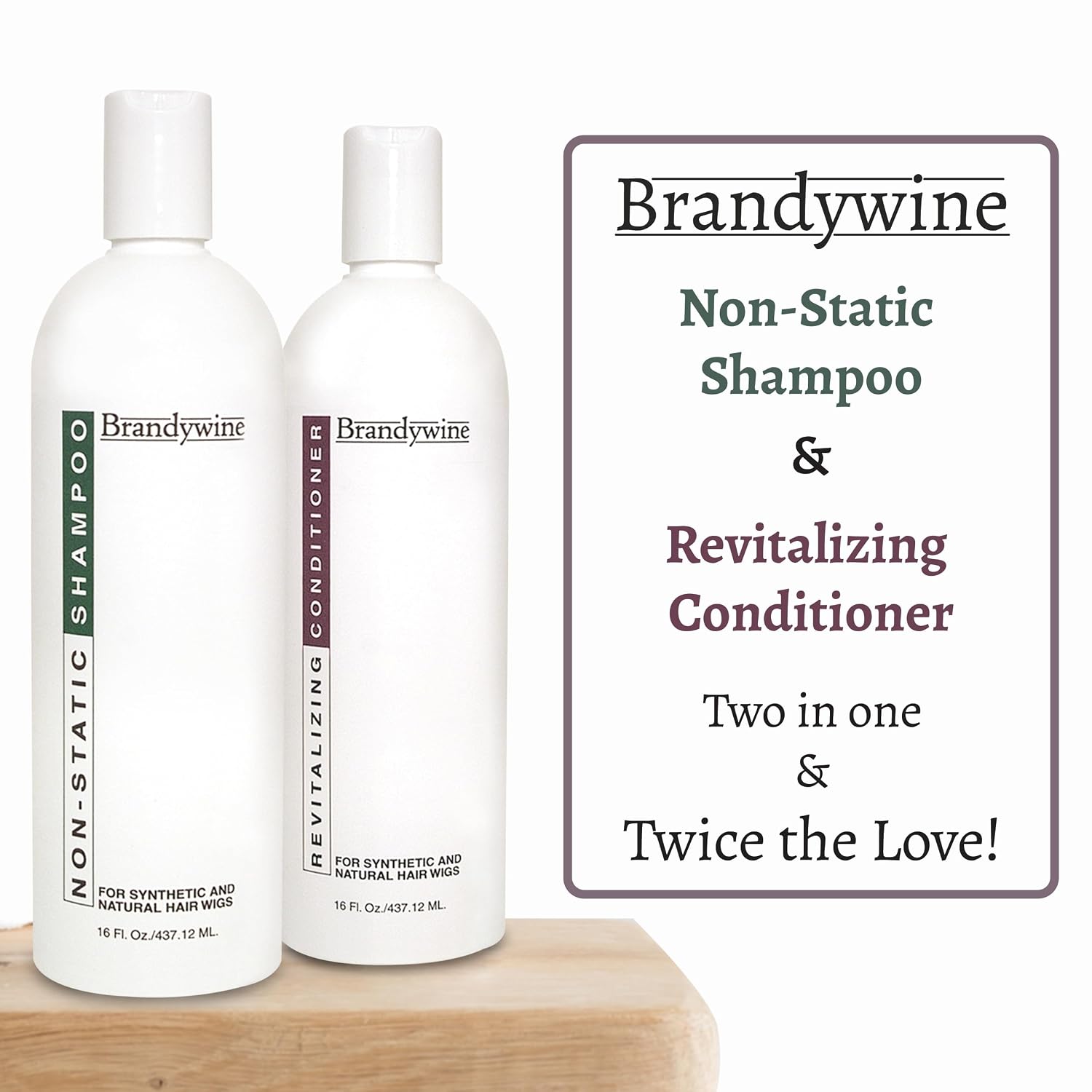 Anti Static Shampoo & Revitalizing Conditioner 8 Ounce, Value Pack Bundle 2 items