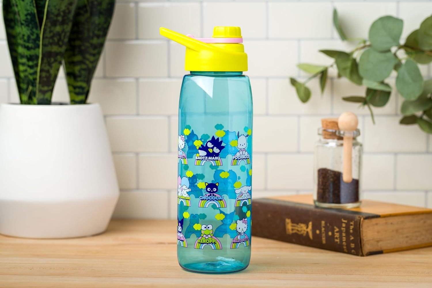 Silver Buffalo Pokémon Skate Graffiti, Water Bottle, 28oz