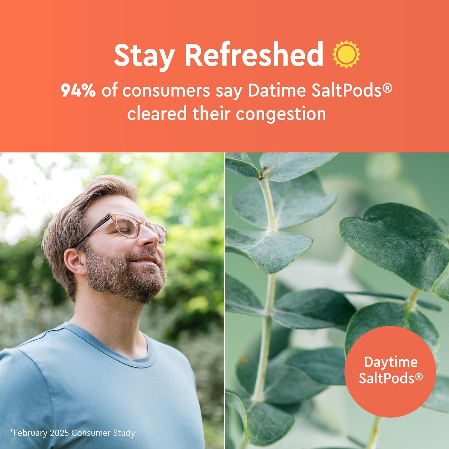 Navage® SaltPods Refills, Original Sea Salt Formula, 90 Count | Pre-Measured Precision: Clears Mucus and Irritants for Breathable, Comfortable Sinuses