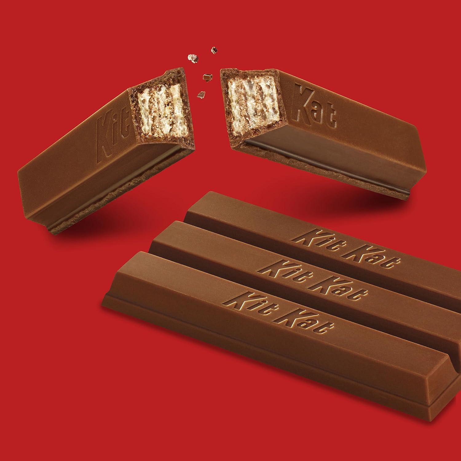 KIT KAT Milk Chocolate Wafer XL, Candy Bar, 4.3 oz (10 Pieces)