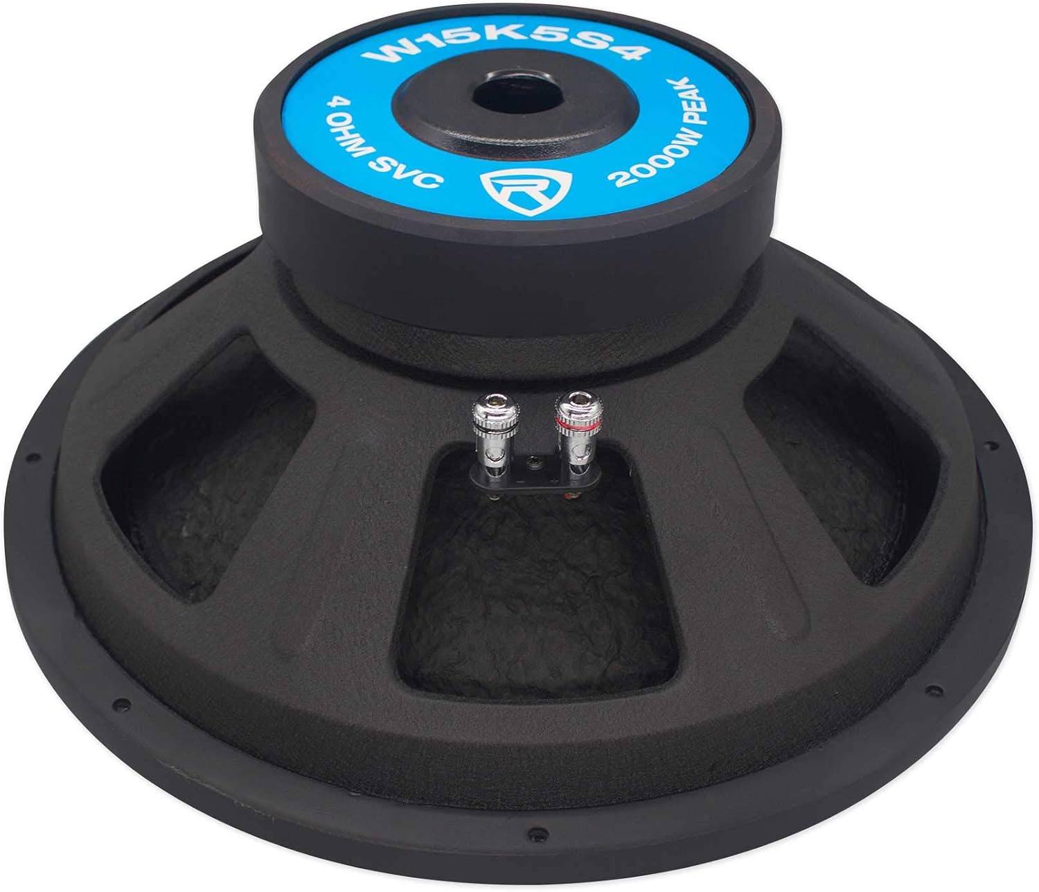 Rockville W15K5S2 K5 15" SVC 2-Ohm Car Audio Subwoofer, 500W CEA-Rated RMS