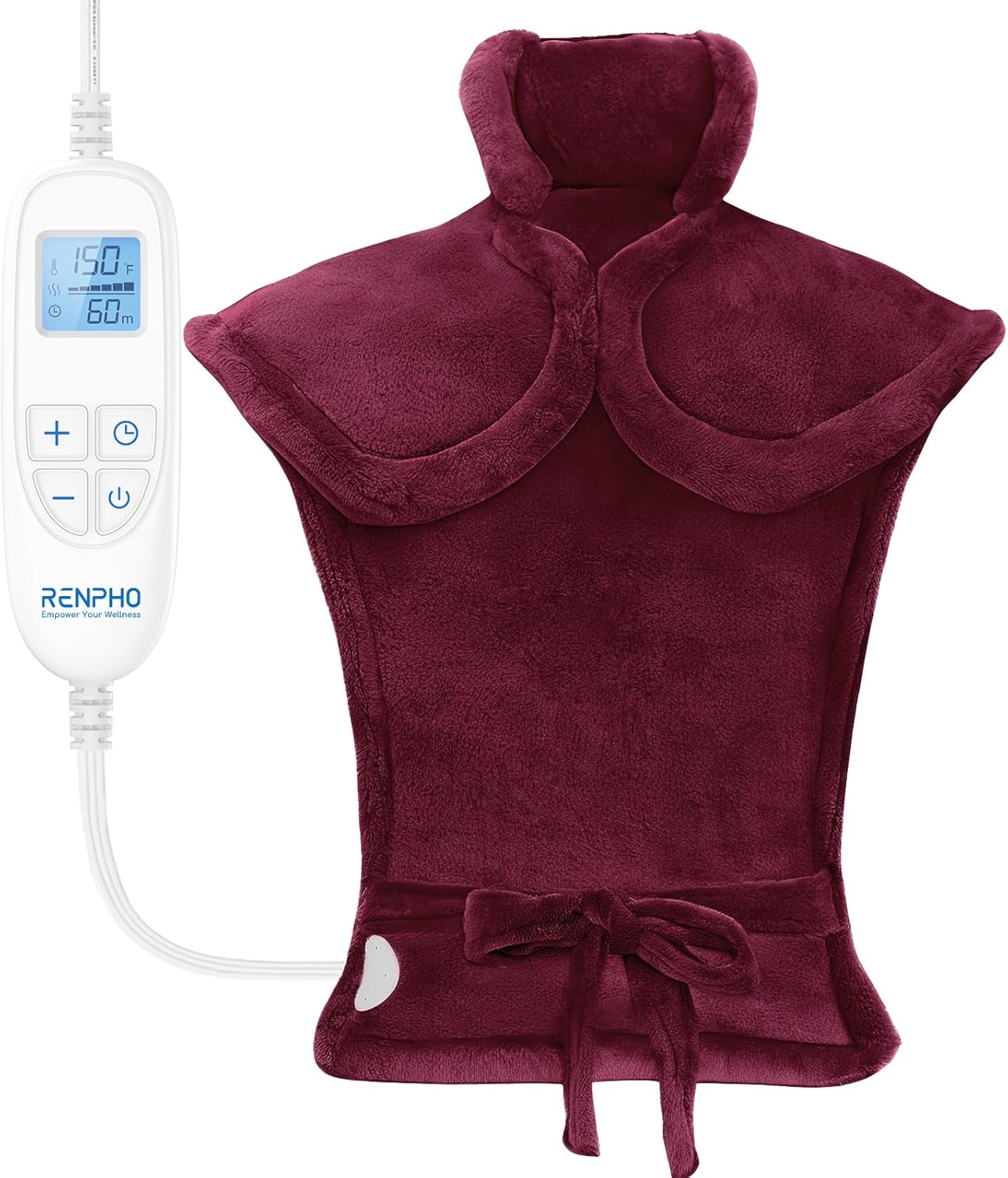 RENPHO Heating Pad for Back, Gift for Women & Men, FSA Eligible HSA