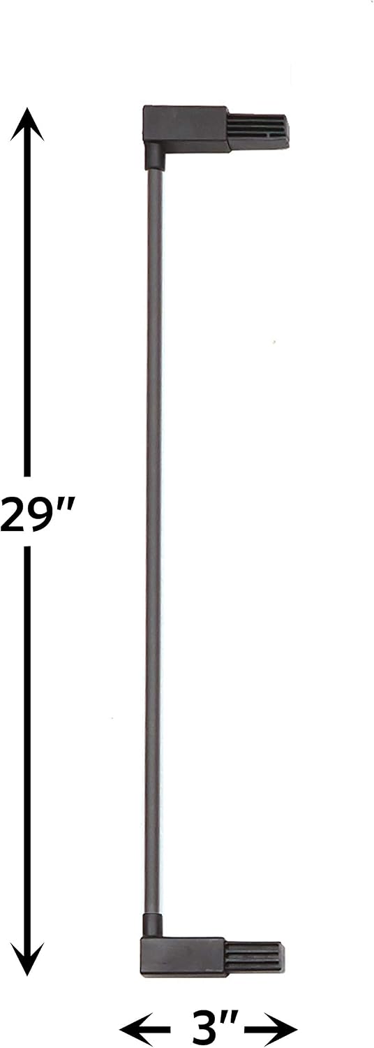 MidWest Homes for Pets Steel Pet Gate Extension; Pet Gate Extension Measures 6' Wide x 39' High in Soft White (Fits MW Model # 2939SW)