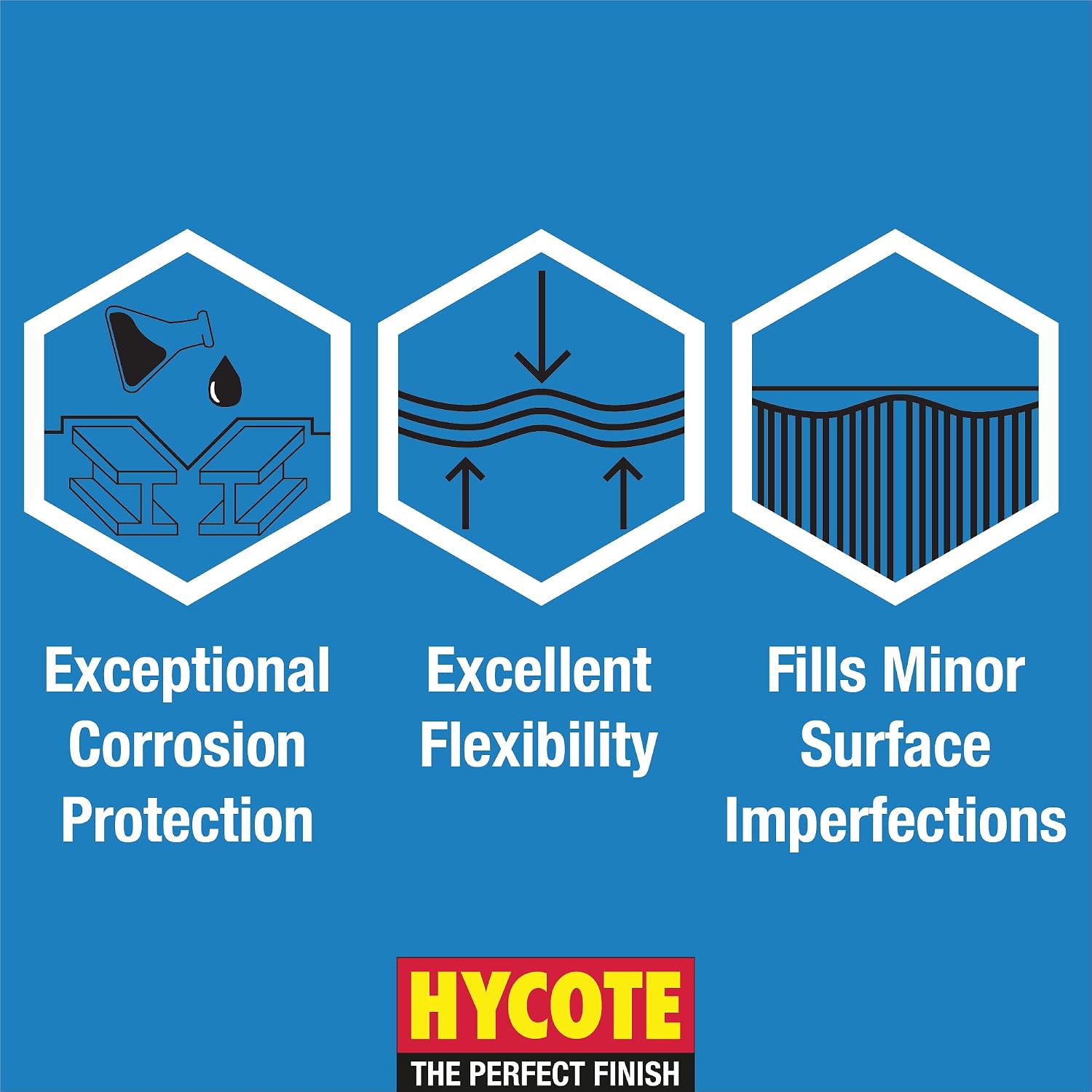 Hycote Black Spray Paint, Satin Black, 13.5 Oz - Fast Drying, UV & Weather Resistant, Acrylic Formula for Superior Protection – For Automotive & DIY Use, 400ml