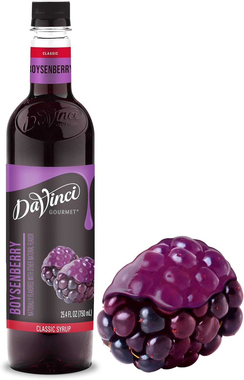 DaVinci Gourmet Classic Strawberry Syrup, 25.4 Fluid Ounces, Kosher, 1 Count