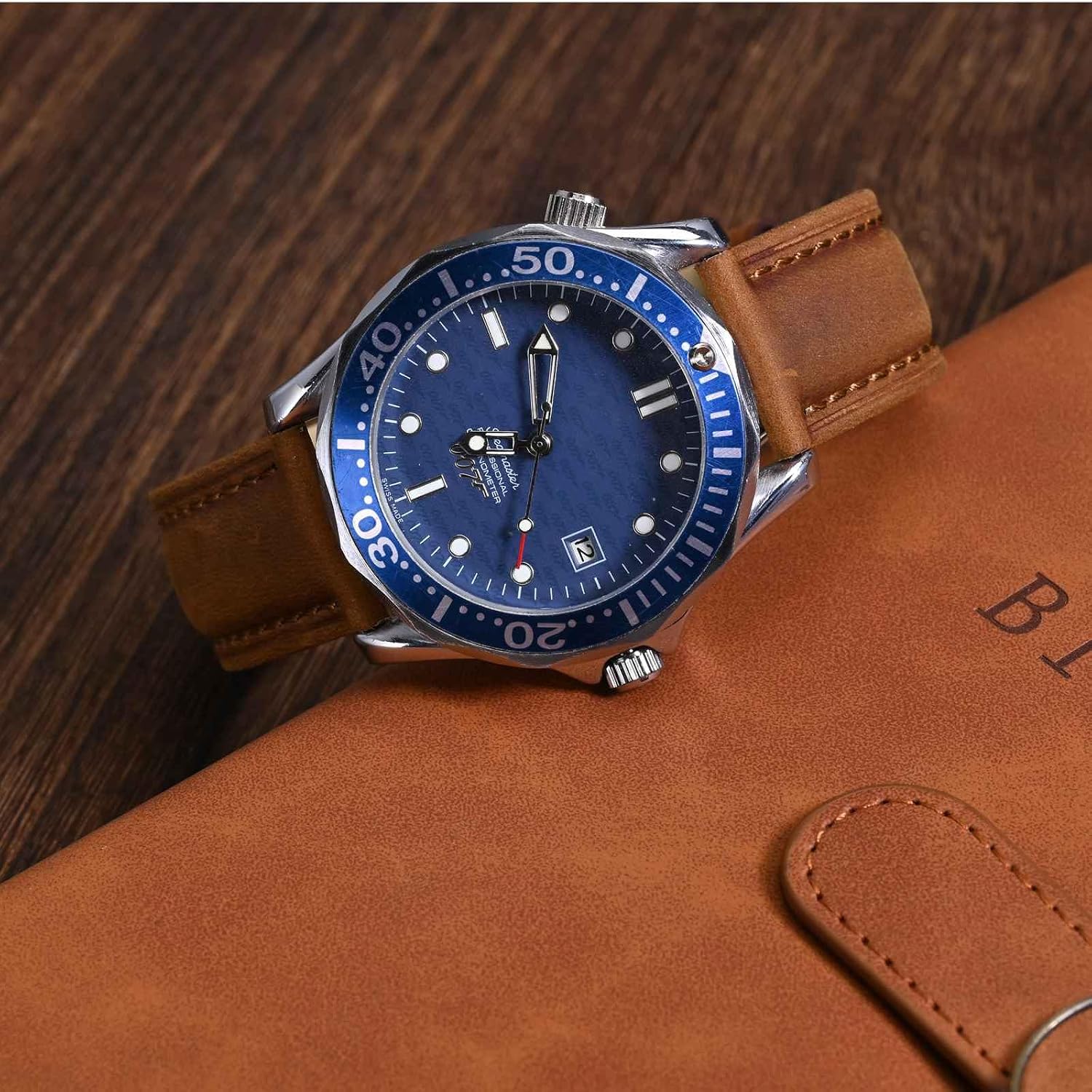 BISONSTRAP Watch Strap, Vintage Leather Replacement Bracelet, Band Width-14mm 15mm 16mm 17mm 18mm 19mm 20mm 21mm 22mm 23mm 24mm