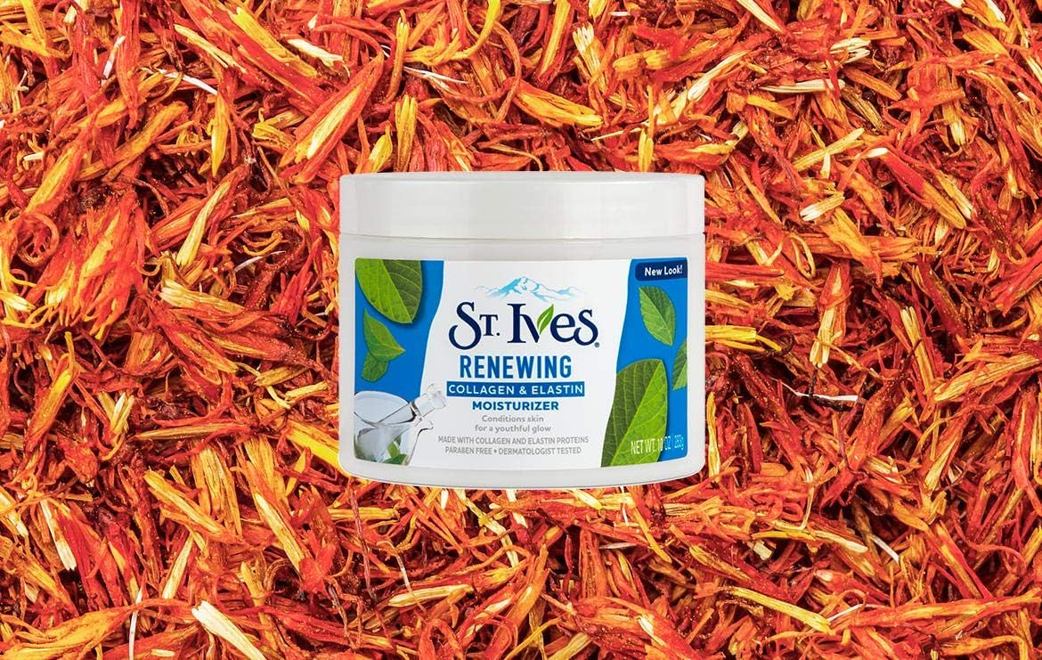 St. Ives Collagen Elastin Face Moisturizer for Dry Skin, Paraben free and Non Comedogenic, 10 oz
