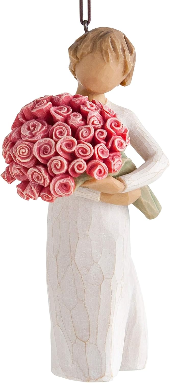 Willow Tree Abundance Hanging Ornament, Sculpted Hand-Painted Figure | Cast from a Susan Lordi Original Carving, Meaningful Gift for Any Occasion, Ready to Hang, Collectible Resin Keepsake
