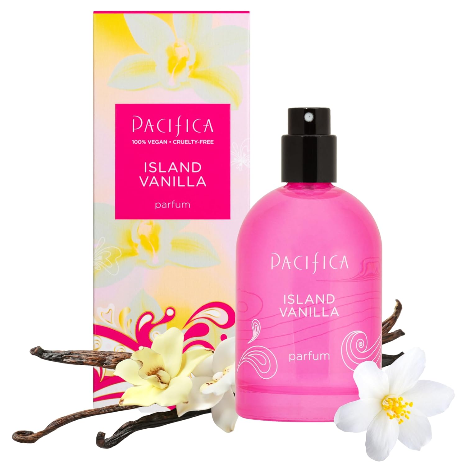 Pacifica Tuscan Blood Orange Perfume Spray for Women - Vegan, Cruelty-Free, Made in USA