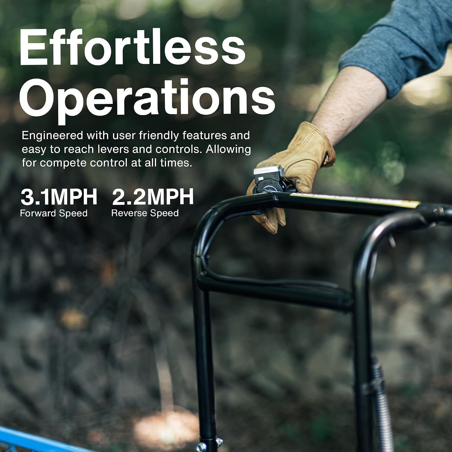 Landworks Utility Service Cart Wheelbarrow Power Wagon, Super Duty Electric 48V DC Li-Ion Battery Powered, 500 lbs Load & 1000+ lbs Hauling Capacity