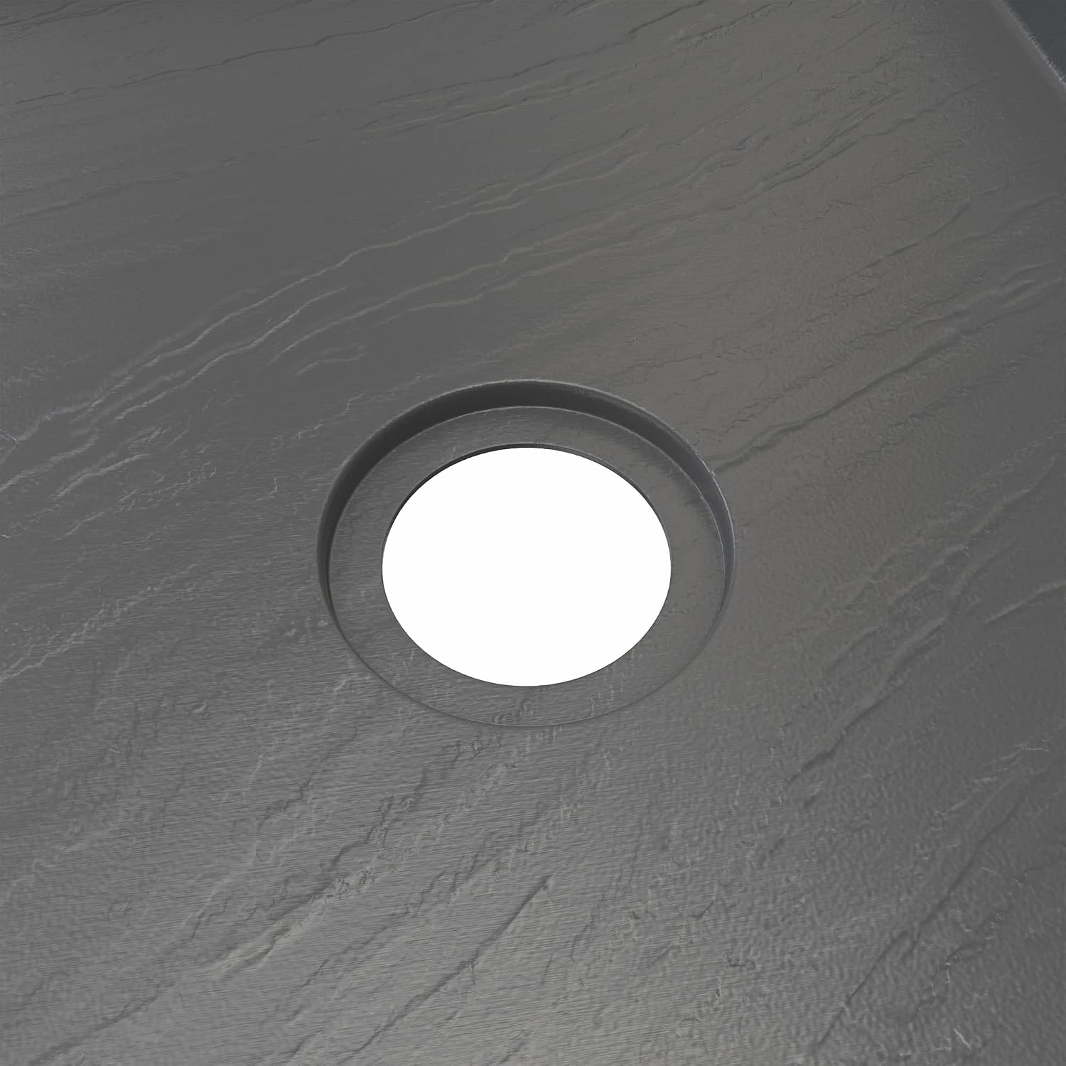 DreamLine SlimLine 32 in. D x 32 in. W x 2 3/4 in. H Center Drain Single Threshold Shower Base in White, DLT-1132320