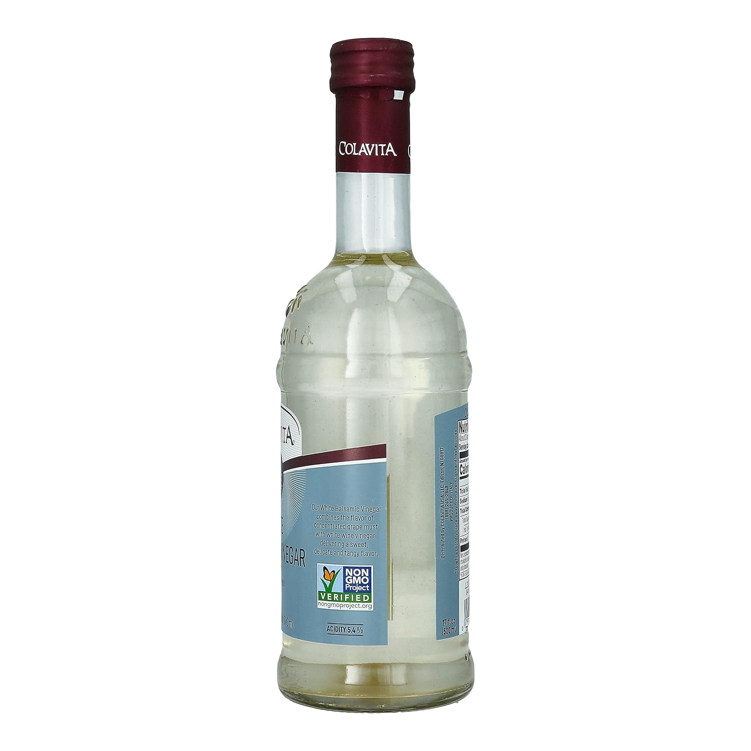 Colavita White Balsamic Vinegar, 17 Fl Oz (Pack of 6)