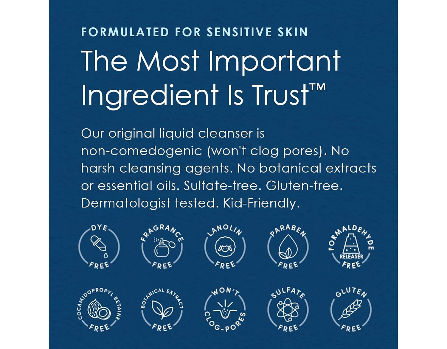 Free & Clear Liquid Cleanser 8 oz (Pack of 5)