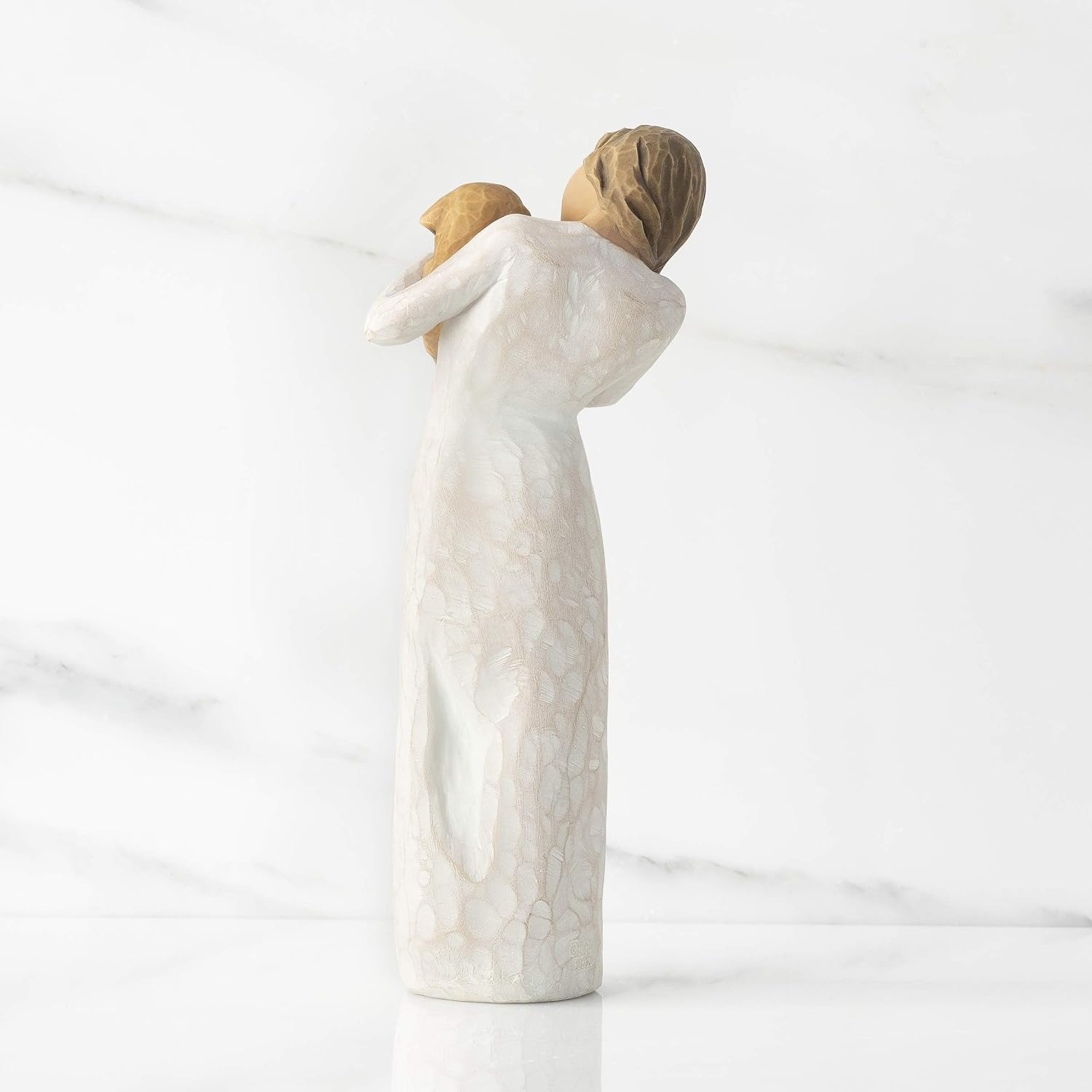 Willow Tree Love My Dog (Light), Sculpted Hand-Painted Figure | Cast from a Susan Lordi Original Carving, Gift for Dog Lovers, Celebrates the Loving Bond Between People and Their Dogs