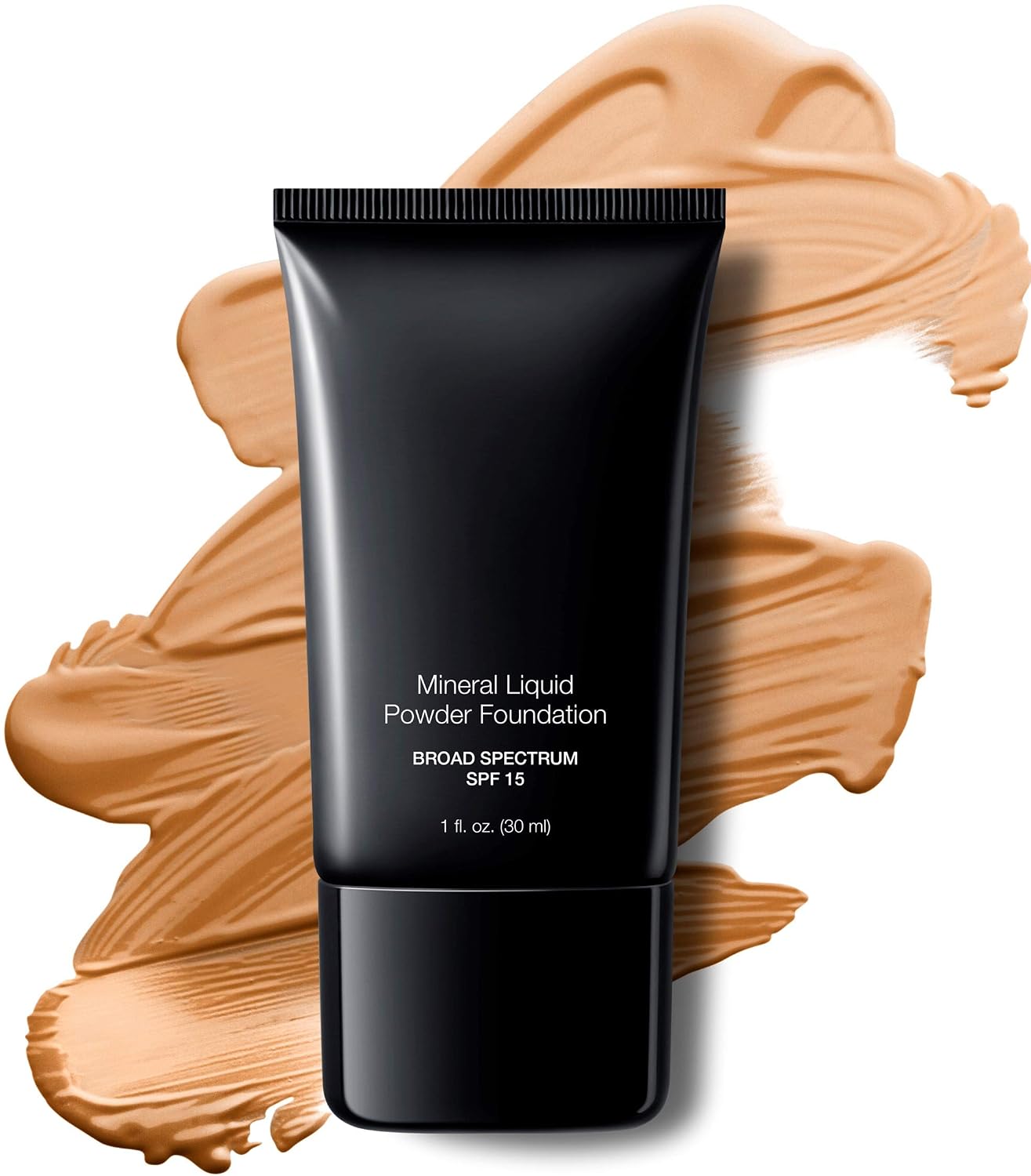 Jolie Mineral Liquid Powder Foundation SPF 15 1 Fl. Oz. Hypoallergenic - For All Skin Types (Cream Beige)