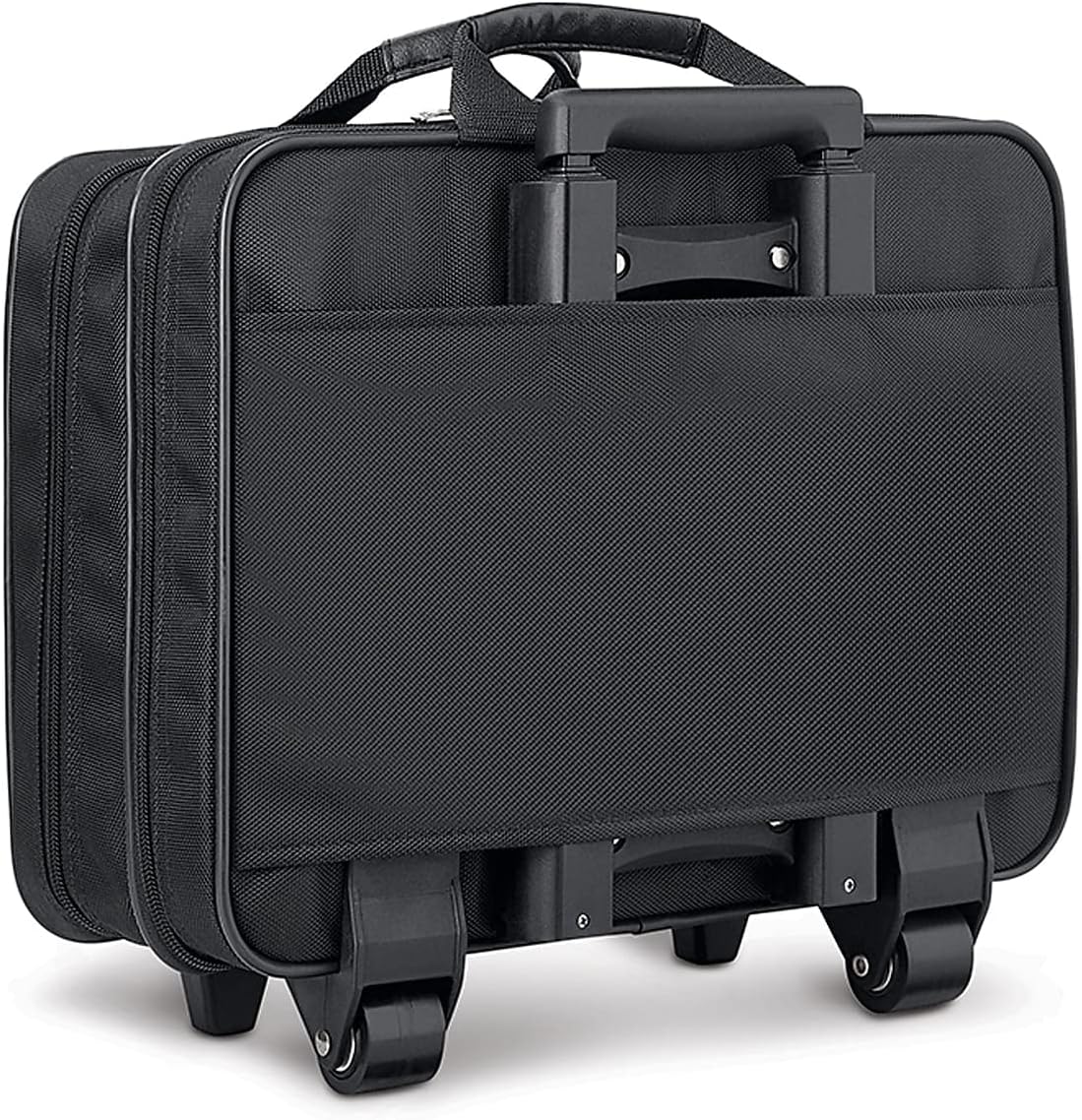 Solo New York Rolling Case with Wheels - Roller Laptop Bag, Wheeled Briefcase for Women & Men, Carry On Size for Travel