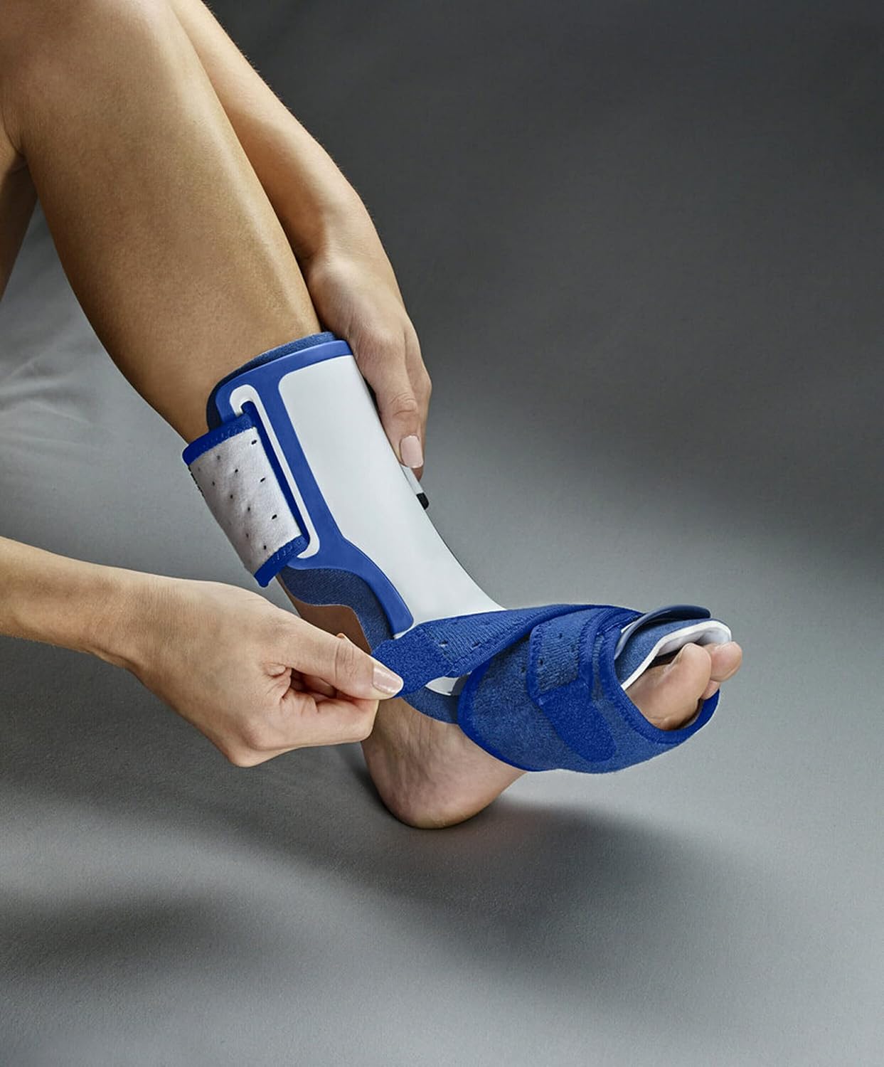 ACE Plantar Fasciitis Sleep Support, Helps Relieve Symptoms of Plantar Fasciitis, One Size Fits Most, Blue