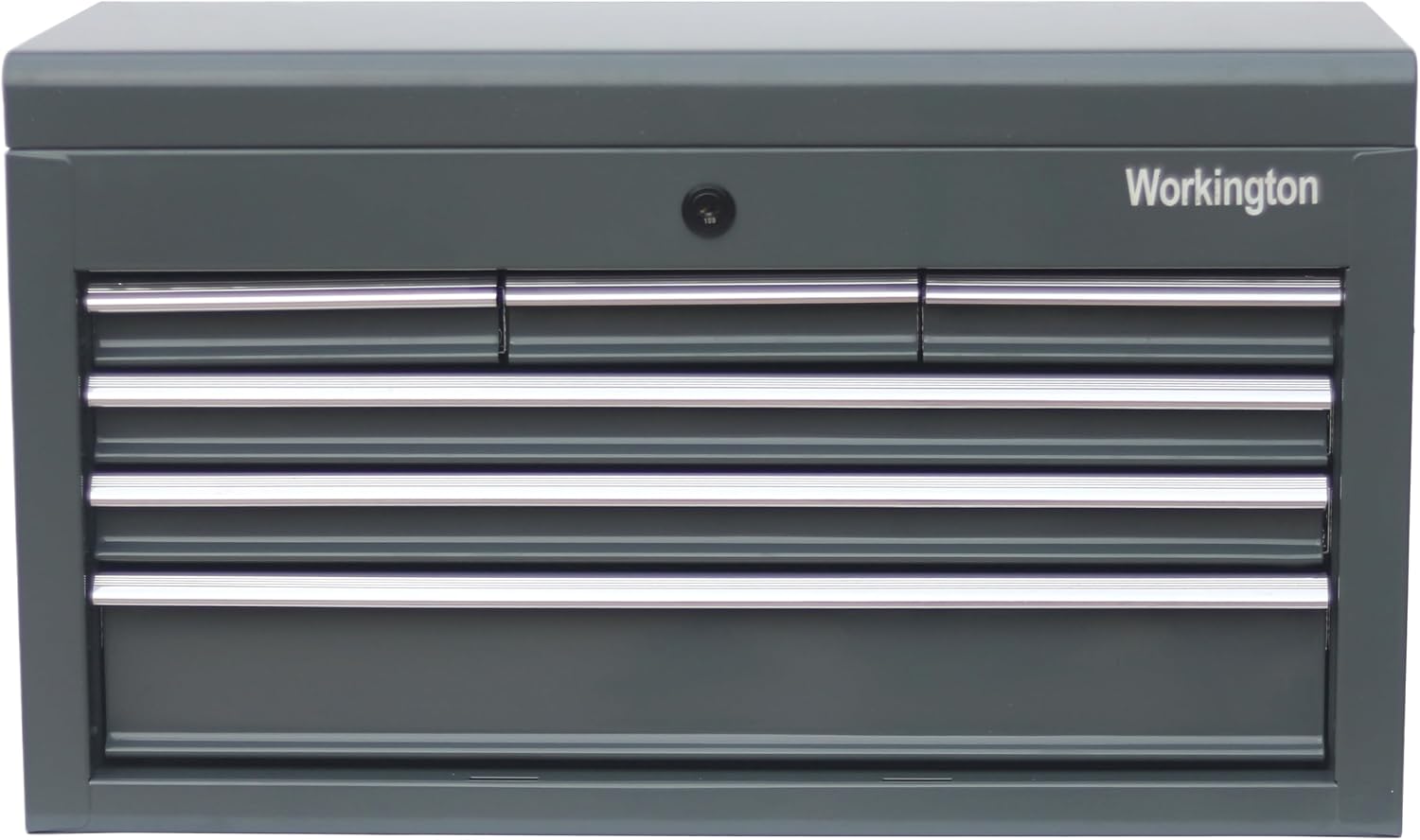 Workington Portable Metal Tool Chest with 6 Drawers, 24" 6-Drawer Tool Chest Cabinet with Ball Bearing Drawer Slides
