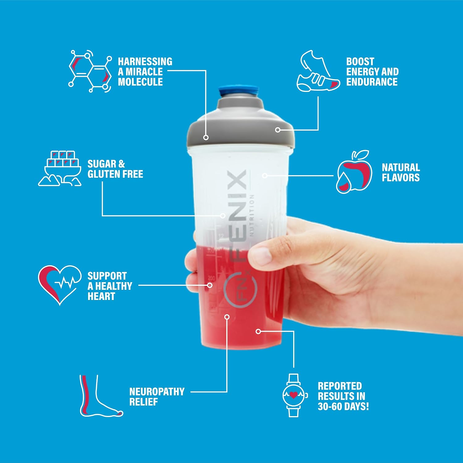 Fenix L-Arginine Complete 5000mg Nitric Oxide Booster, Pineapple