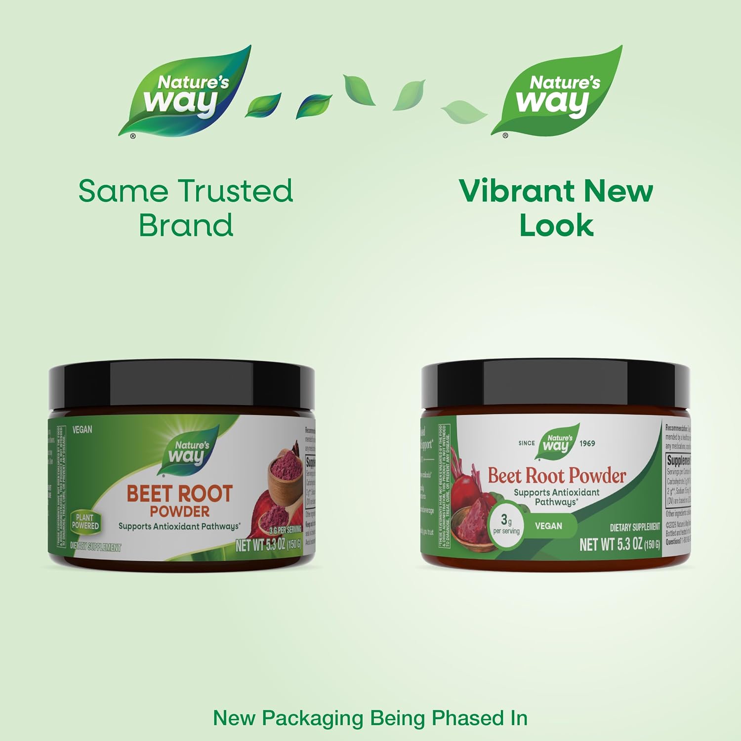 Nature's Way Beet Root Powder, Supports Antioxidant Pathways*, 5.3 Oz | Naturally Occurring Phytonutrients, Helps Neutralize Free Radicals*