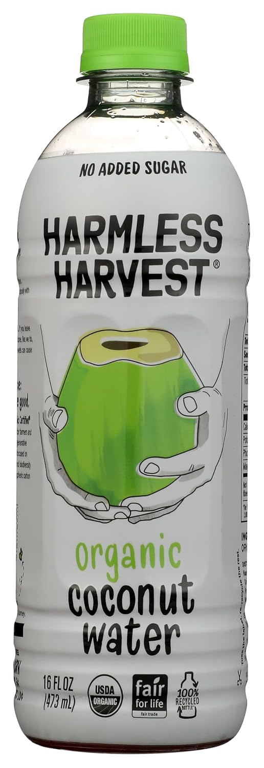 Harmless Harvest Organic Coconut Water, 32 Oz Bottle