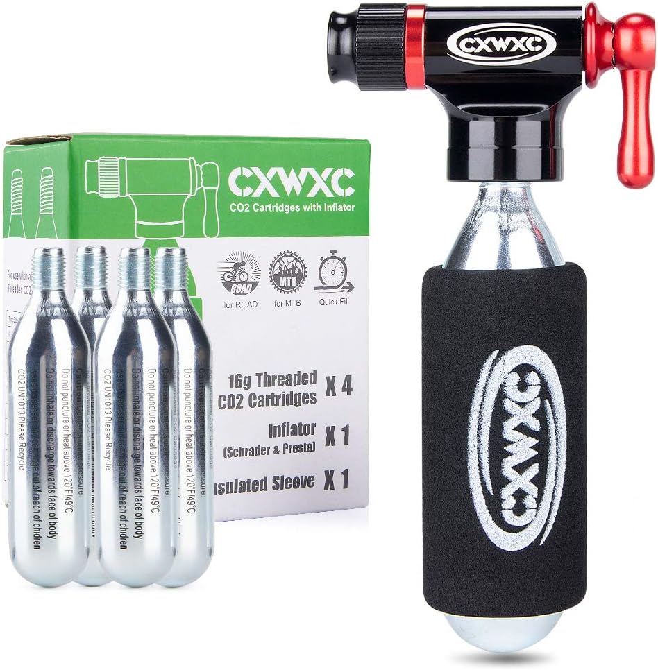 CO2 Inflator Kit with 16g/ 25g CO2 Cartridges