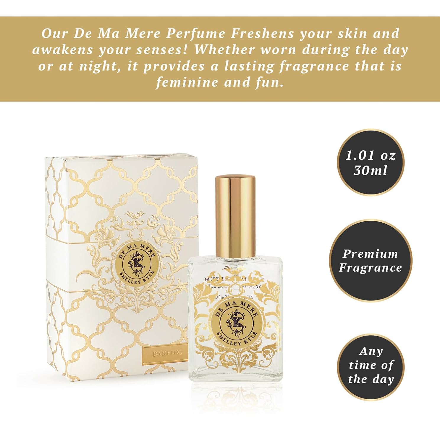 Tiramani Perfume with Perfect Floral Fragrance, Long-Lasting Scent, Great Choice for Everyday Wear, 30ml