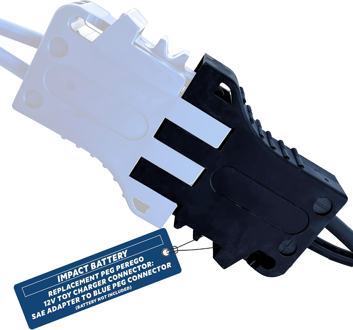 Special Charger Adaptor for 12 Volt Peg Perego Batteries–Compatible with John Deere Tractor Toys Battery | Peg Perego John Deere Gator Battery