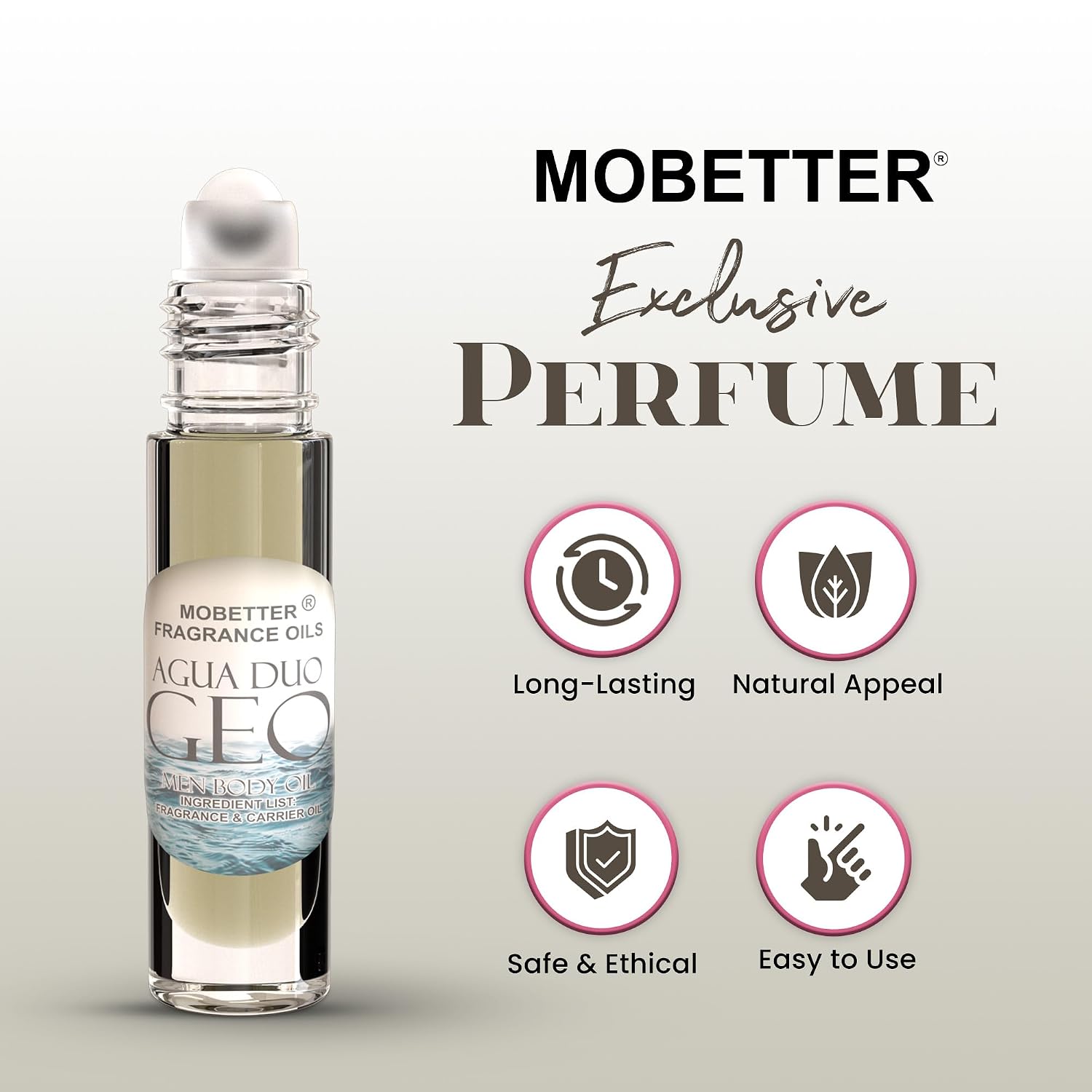 MOBETTER FRAGRANCE OILS Agua Duo Geo Men Fragrance Body Oil