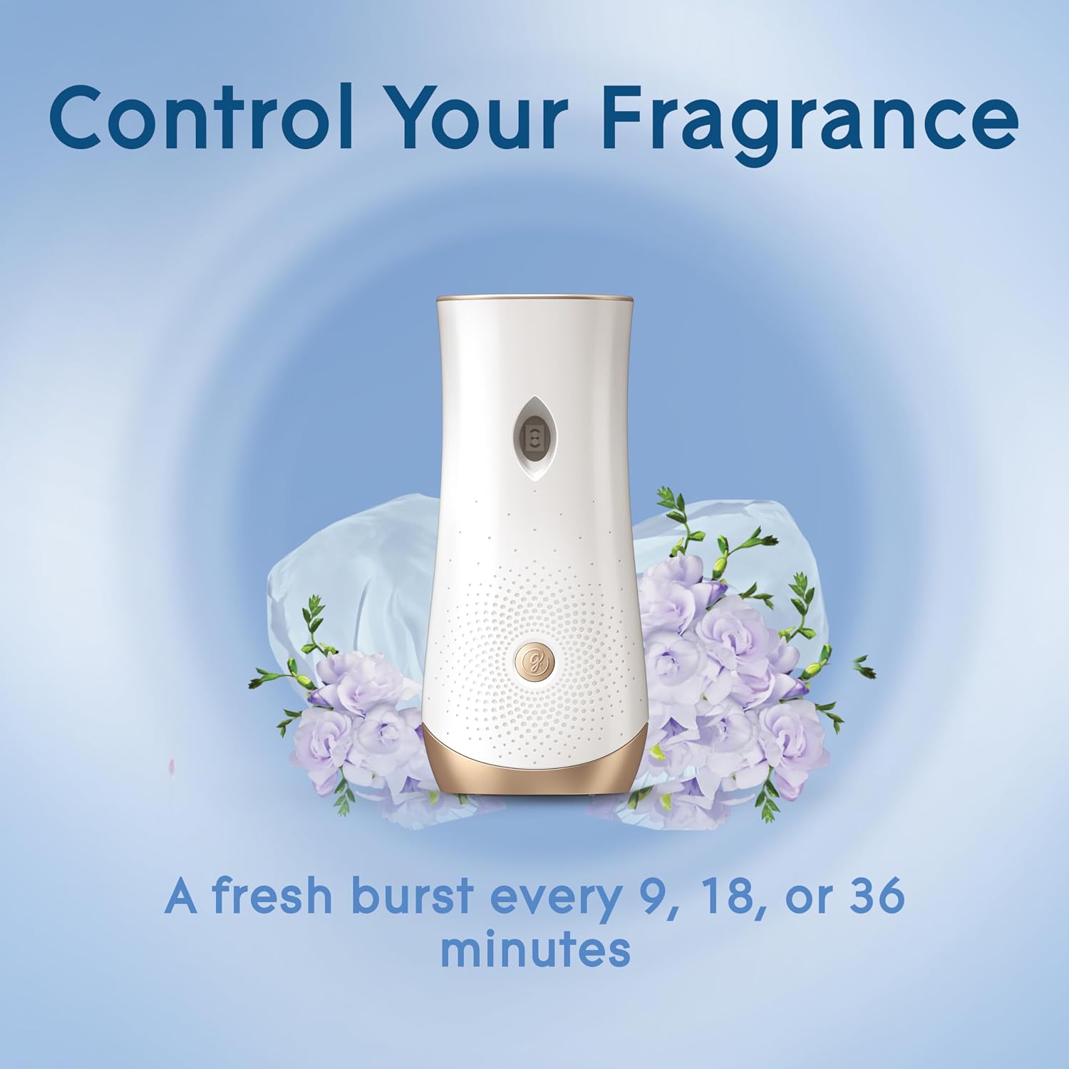 Glade Automatic Spray Air Freshener Refill, Scented Air Freshener for Home and Bathroom, Clean Linen, 6.2 Oz, 2 Count