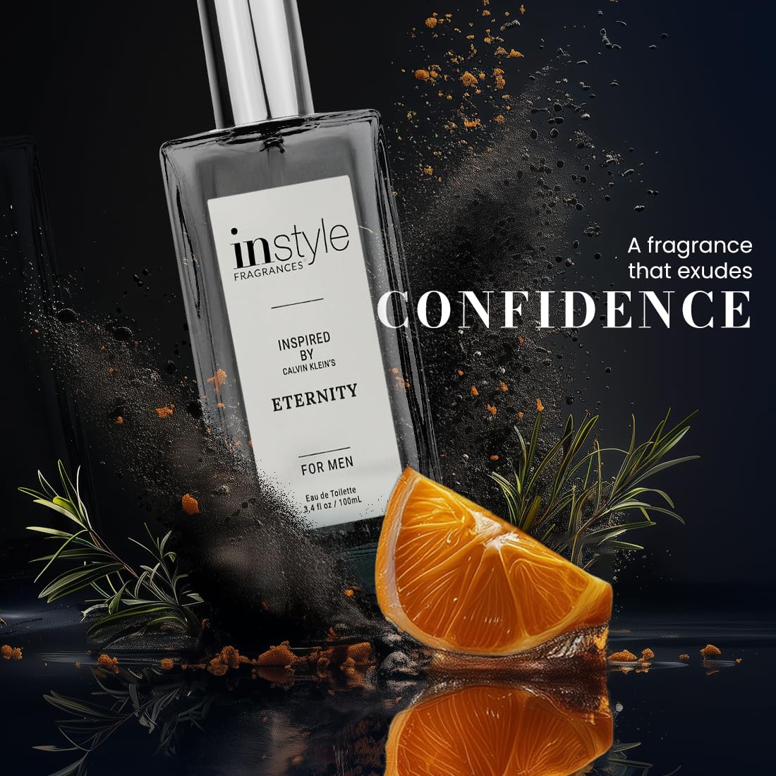 Instyle Fragrances | Inspired by Ralph Lauren's Romance | Women’s Eau de Toilette | Vegan, Paraben Free, Phthalate Free | Never Tested on Animals | 3.4 Fluid Ounces