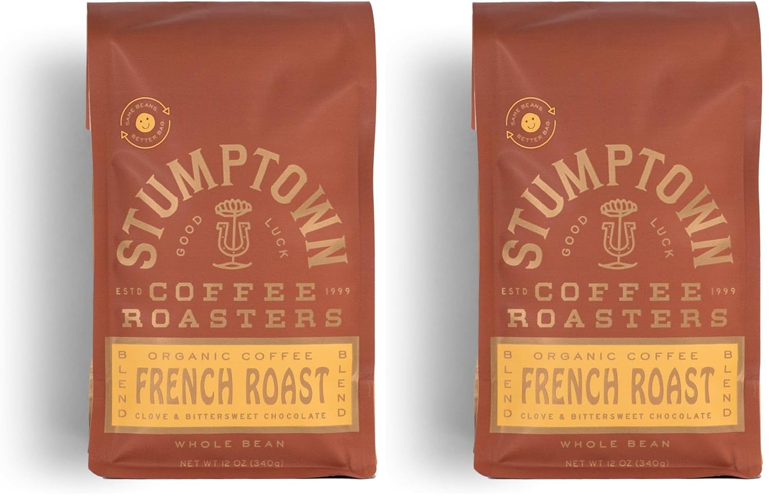Stumptown Coffee Roasters, Dark Roast Organic Whole Bean Coffee, 100% Arabica Coffee - French Roast 12 Ounce Bag with Flavor Notes of Clove and Bittersweet Chocolate