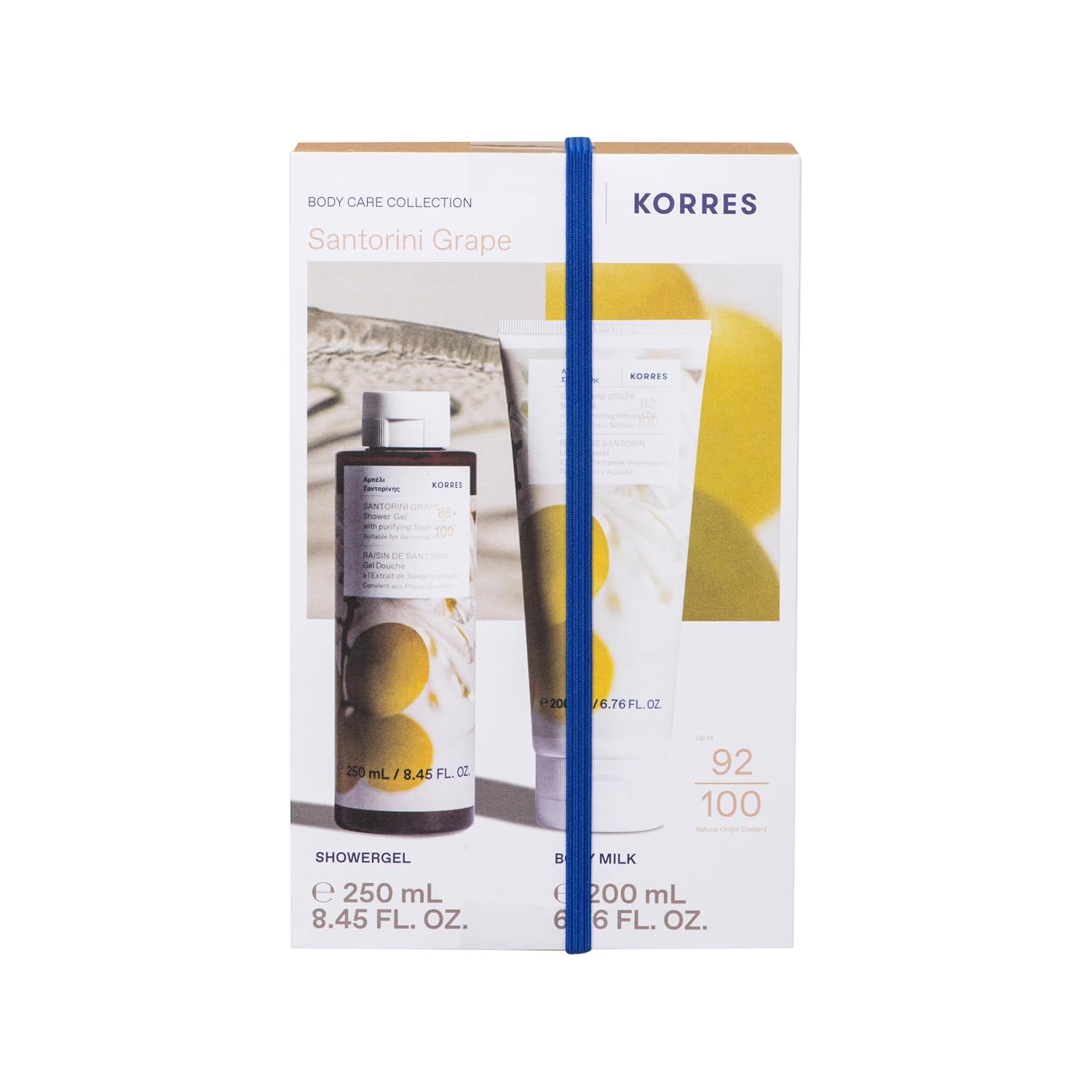 KORRES Olive Blossom Body Milk, Hydrating Lotion, 6.76 Fl Oz | With Aloe Extract, Greek Almond Oil & Provitamin B5; vegan, silicone- and paraben-free; one of 12 KORRES Body Milk scents.