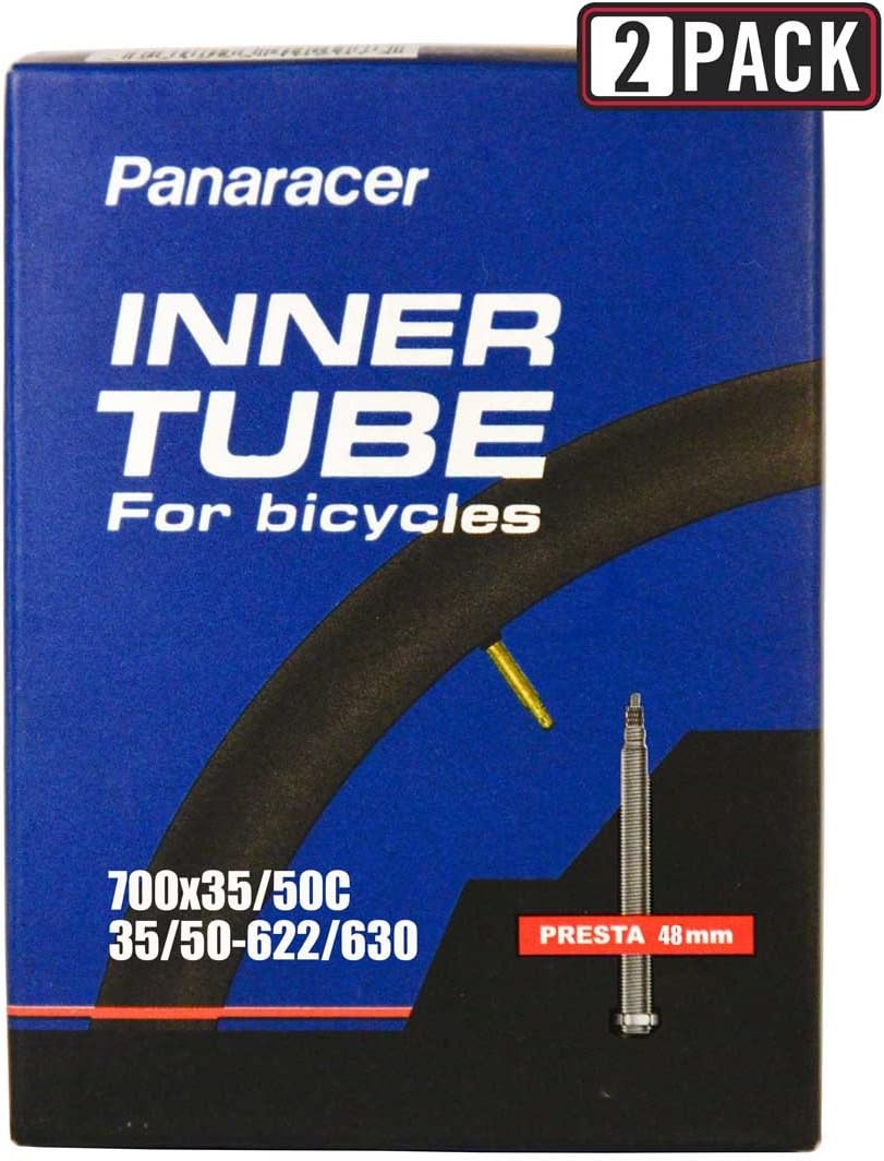 Panaracer Bicycle Tubes Presta Valve in Singles and Pairs