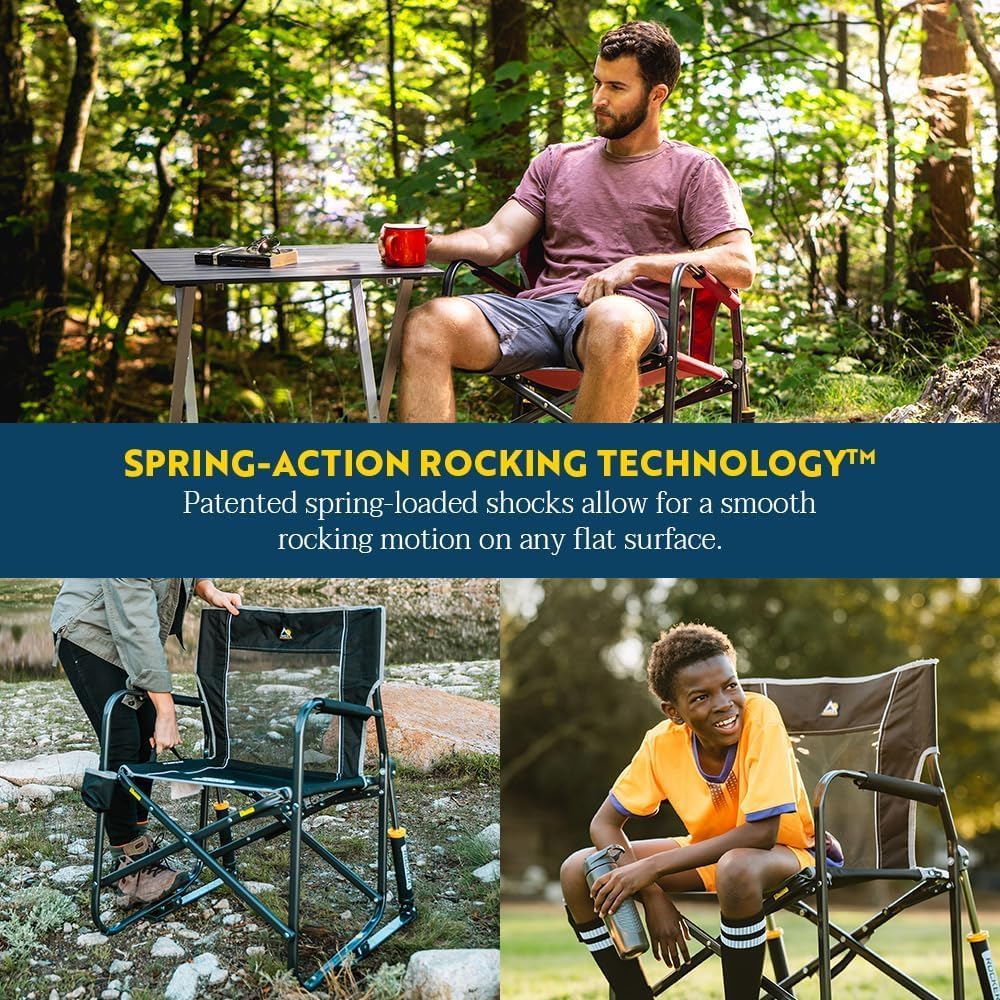 GCI Outdoor Freestyle Rocker Camping Chair - Cinnamon