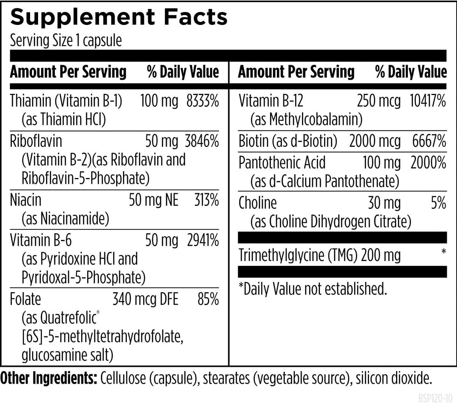 Designs for Health Vitamin B Supreme - B Complex Vitamins for Metabolism, Energy Support + Heart Health - Folate, Vitamin B12, Niacin, Biotin, Vitamin B6 + Thiamine B1 Supplement (60 Vegan Capsules)