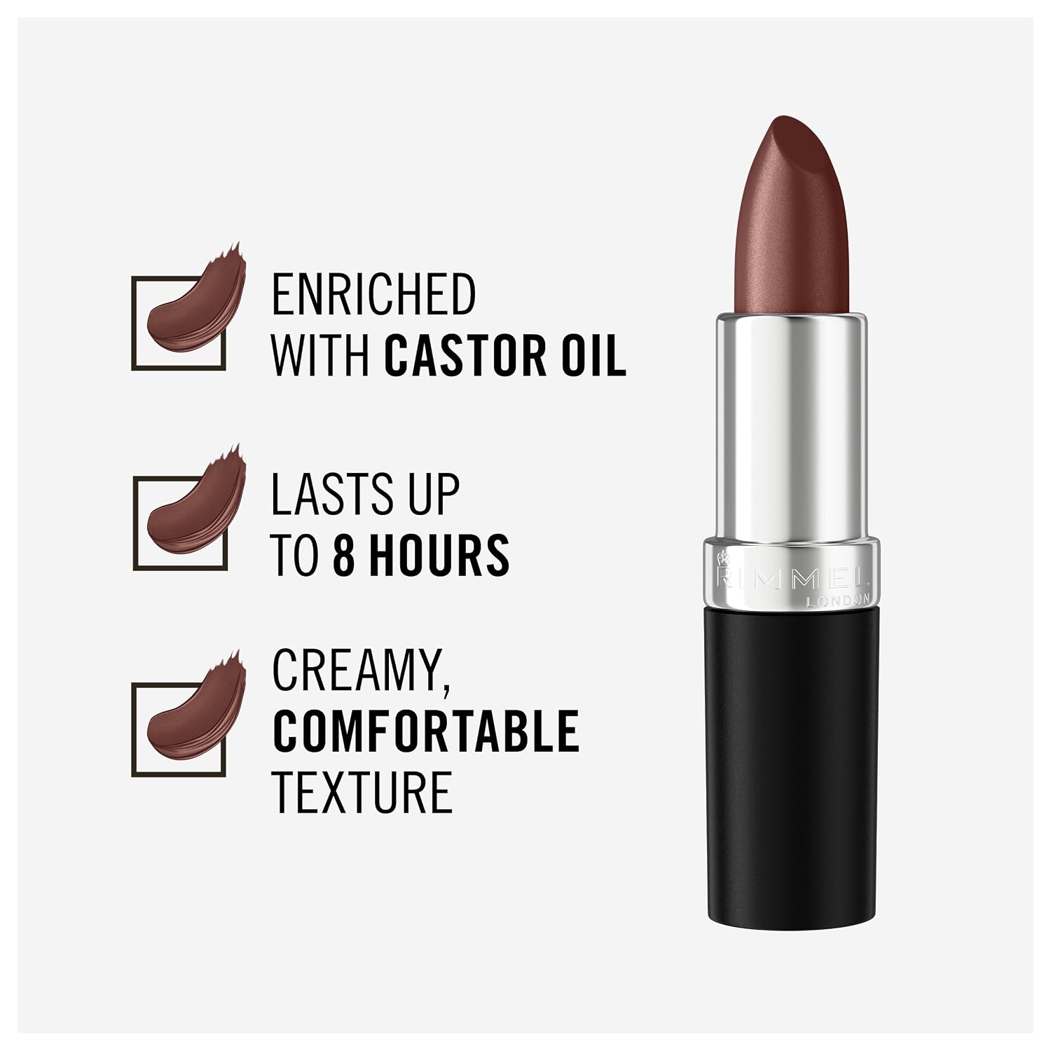 Rimmel London Lasting Finish by Kate Lipstick, 001