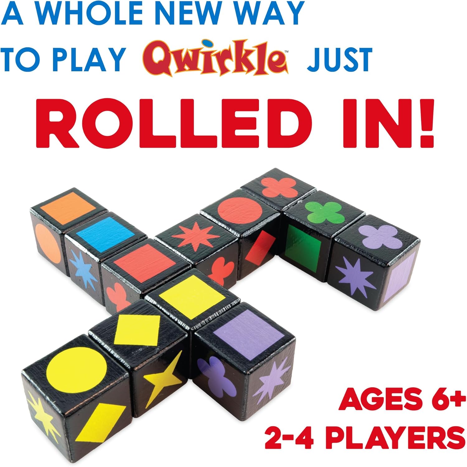 Mindware | Qwirkle: Travel (NEW) | Board Game | Ages 6+ | 2-4 Players | 45 Minutes Playing Time