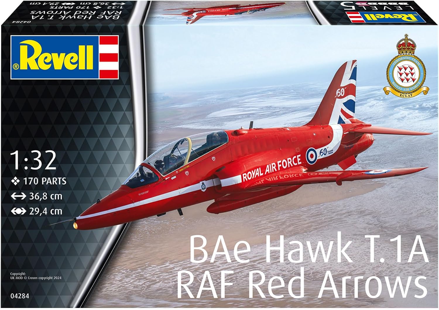 REVELL OF GERMANY 04284 1/32 BAe Hawk T.1 Red Arrows