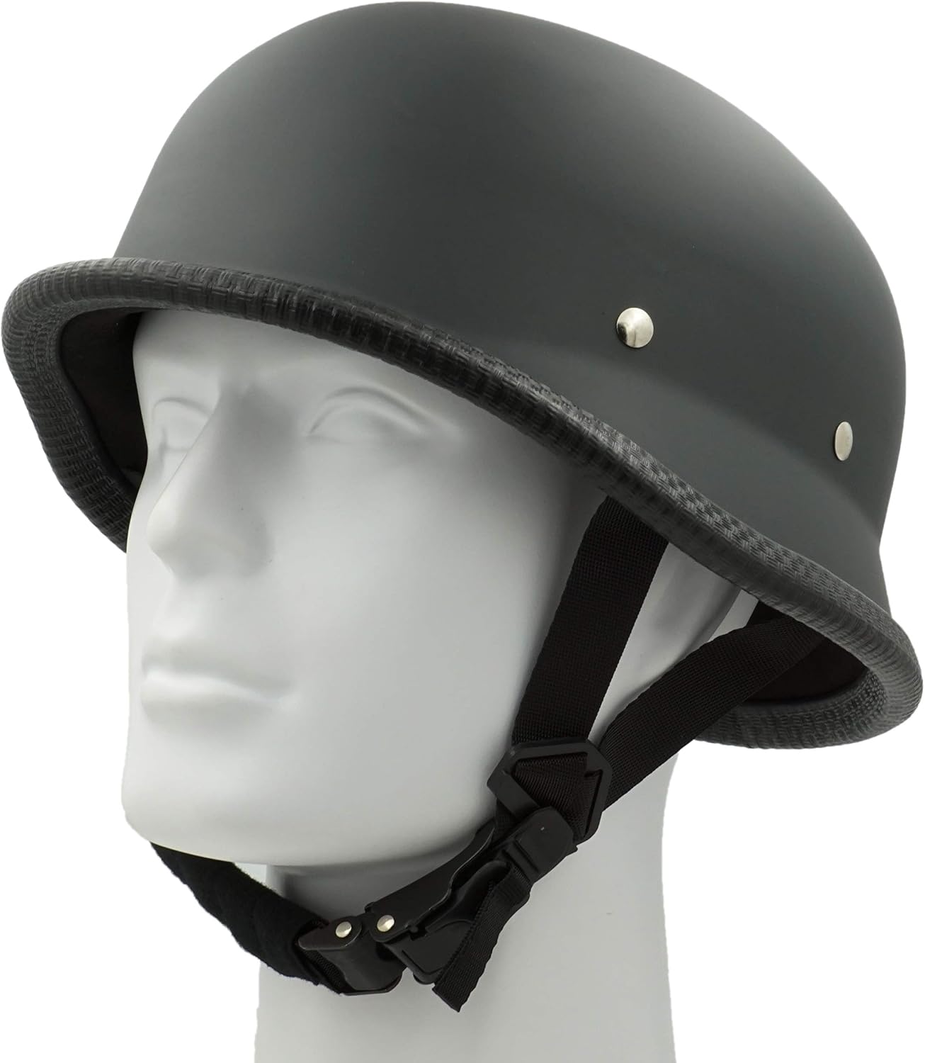 Classic Costume Carnival Skate Scooter Skull Cap Novelty German OSFM Flat Black