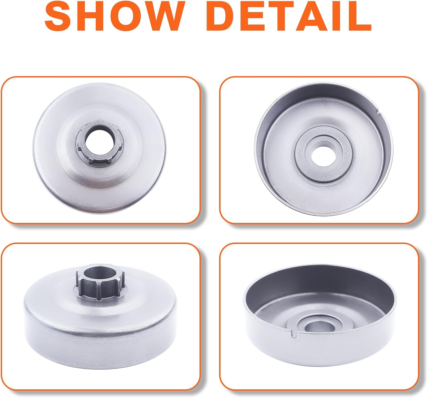 3/8 Clutch Drum Rim Sprocket Needle Bearing Kit for Stihl 044 046 MS440 MS460 MS461 MS441 MS361 MS362 MS362C Chainsaw # 1128 007 1000